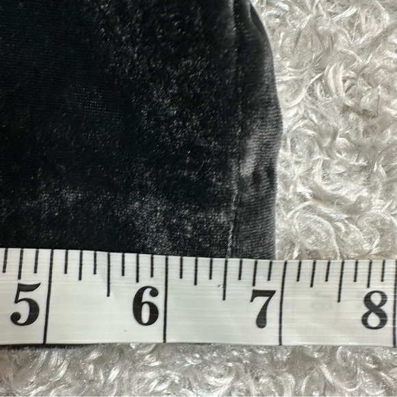 Ann Taylor Medium M Gray Velour Elastic Waistband Pants Pockets - Picture 10 of 12